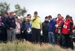 Lehman Prints: Tom Lehman In Trouble On 7th Hole