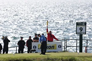 Tom Watson On The 9th Hole