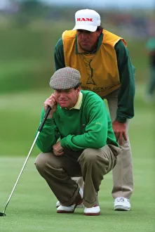 Caddie Prints: Tom Watson With Caddie