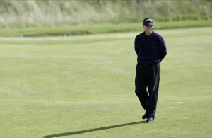 Fairway Prints: Tom Watson Alone On The Fairway