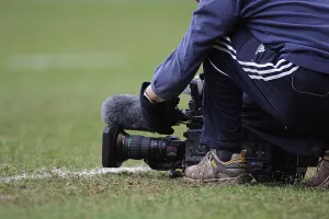 Pitch Prints: Tv Camera On The Pitch