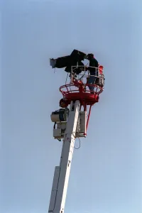 Birkdale Prints: Tv Cameraman, Open Championship