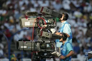 Tv Cameraman Prints: Tv Cameramen