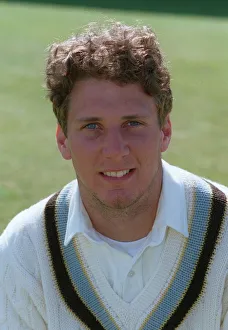 Derbyshire Prints: U. C Unknown Cricketer