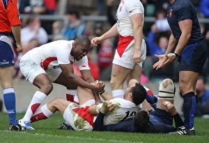Ugo Monye & Riki Flutey Celebrate Try