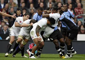 Fiji Prints: Ugo Monye In The Thick Of The Action