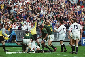 Van Der Westhuizen Scores Try