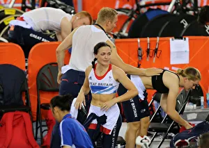 Victoria Prints: Victoria Pendleton. Chris Hoy & Jessica Varnish After D