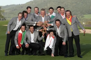 Victorious European Ryder Cup Team