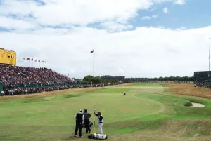 Annes Prints: View Of 18th Green & Fairway