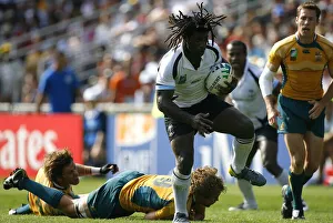 Vilimoni Delasau Bursts Through