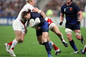 Dallaglio Prints: Vincent Clerc, Lawrence Dallaglio, Peter Richards