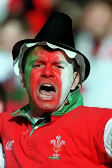 Art Or Moody Etc Prints: Wales Fan