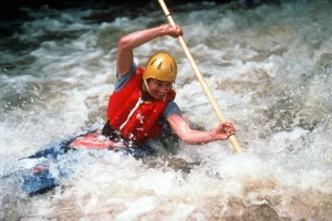 North Prints: White Water Slalom Canoeist