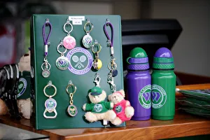 Genral View Prints: Wimbledon Merchandise Keyrings & Water Bottles