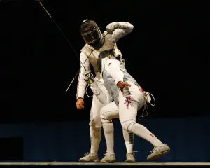 Fencing Prints: Womens Olympic Fencing
