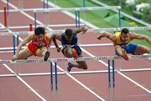 Hurdling Prints: Xiang Liu, Terrence Trammell & Robert Kronberg