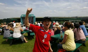 Young Prints: Young England Fan On Henmans Hill